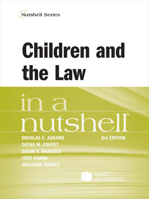 cover image of Children and the Law in a Nutshell